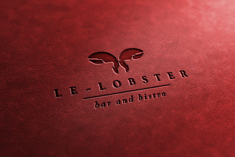 Le-Lobster Bistro, Liverpool – Menu Logo